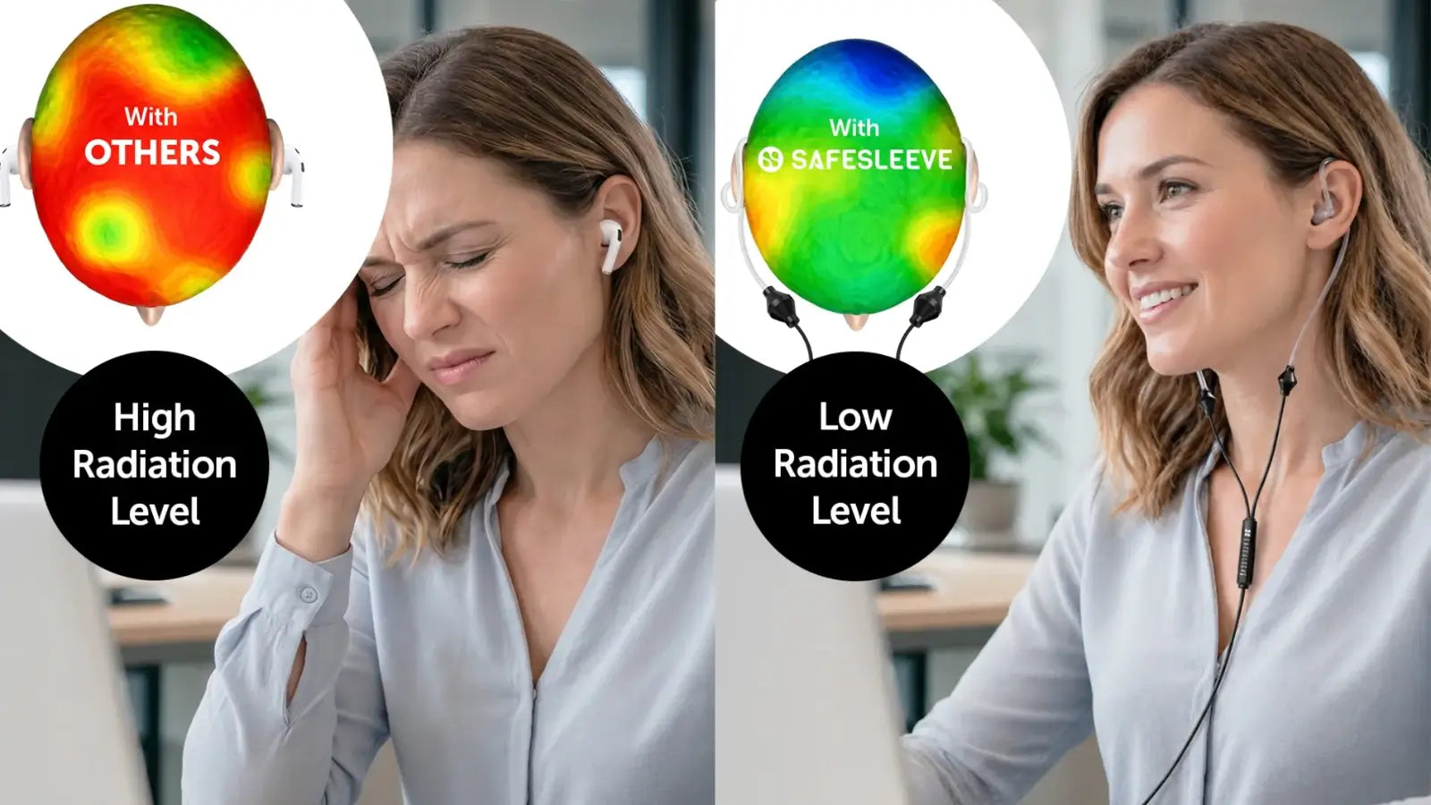 Earbuds & Headphones Are Quietly Blasting Radiation At Your Brain (Here's The Doctor-Backed Fix)