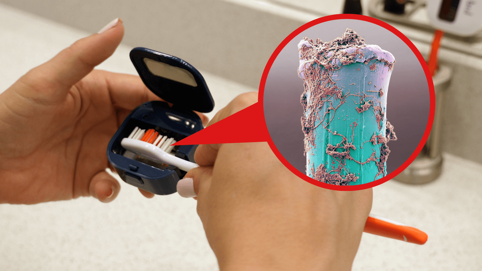 Your Toothbrush, Of All Things, Could Be Making You Sick — This Simple Device Eliminates 99.9% of Harmful Bacteria and Viruses