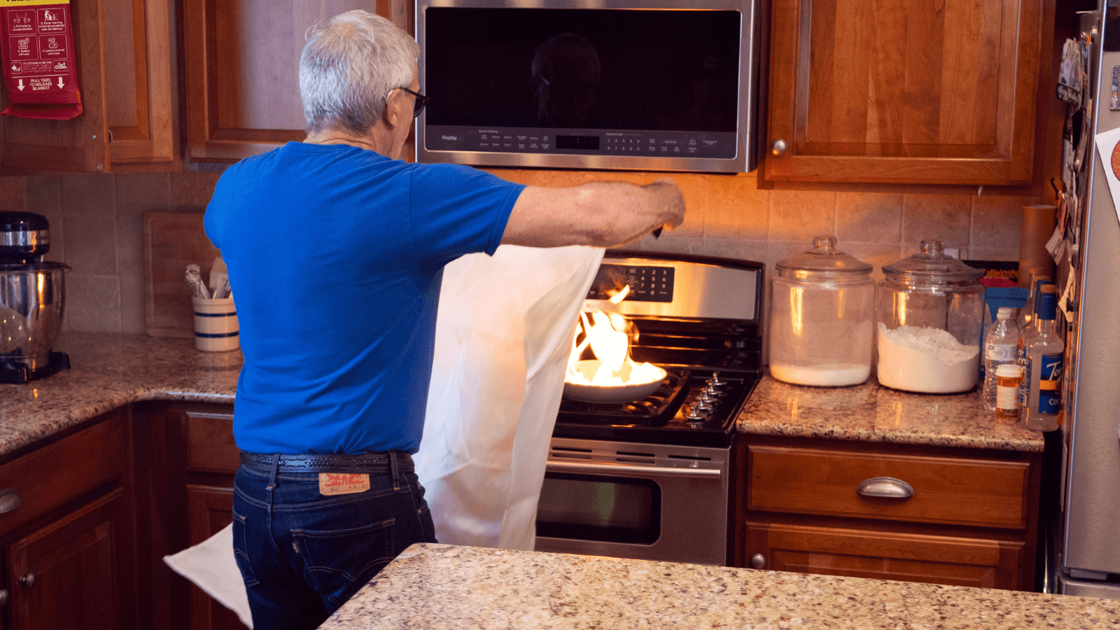 Outdated Fire Extinguishers May Fail In An Emergency – This Revolutionary New Blanket Stops Fires In Seconds